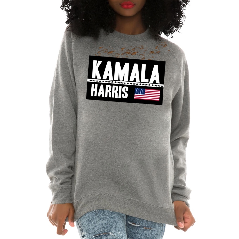 Kamala Harris sweatshirt grey NEW